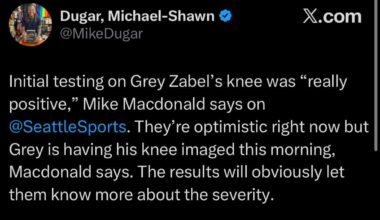 GREY ZABEL UPDATE FOR