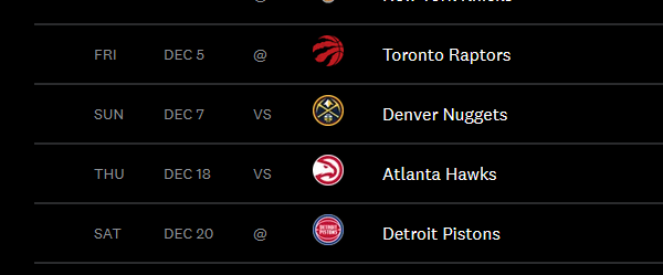 Just noticed there's a week and a half gap in December. Is that normal?