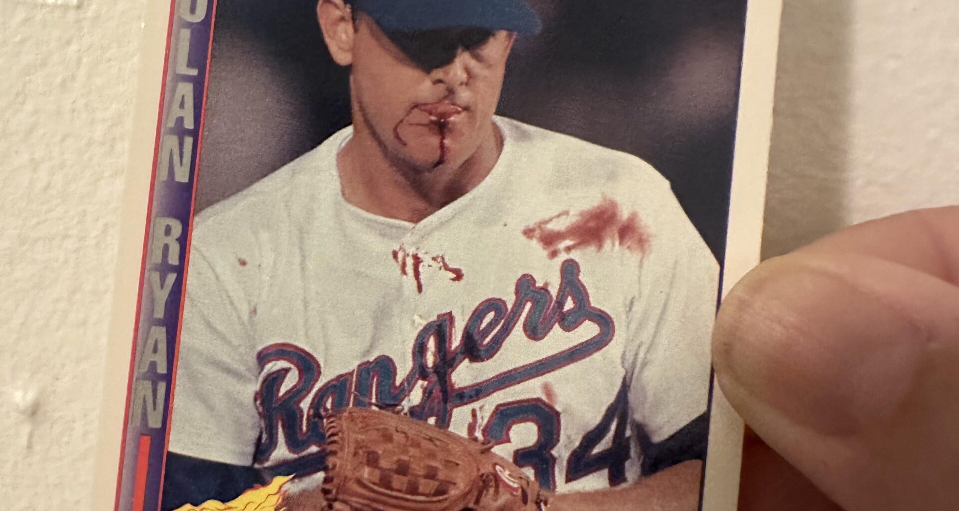 Forgot about this set of Nolan Ryan baseball cards