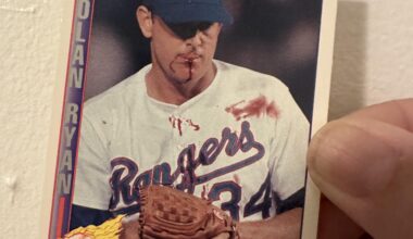 Forgot about this set of Nolan Ryan baseball cards