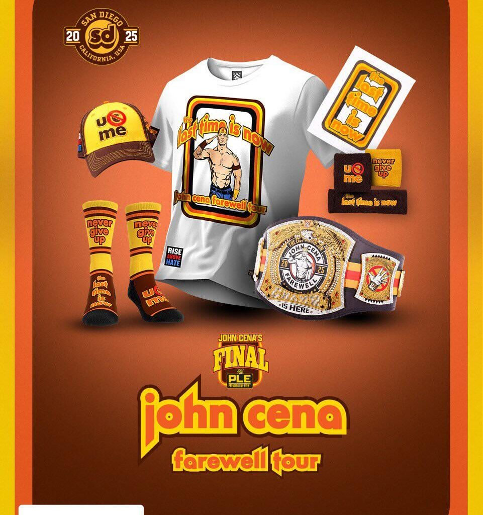 John Cena’s Farewell Tour: San Diego (Padres Themed)