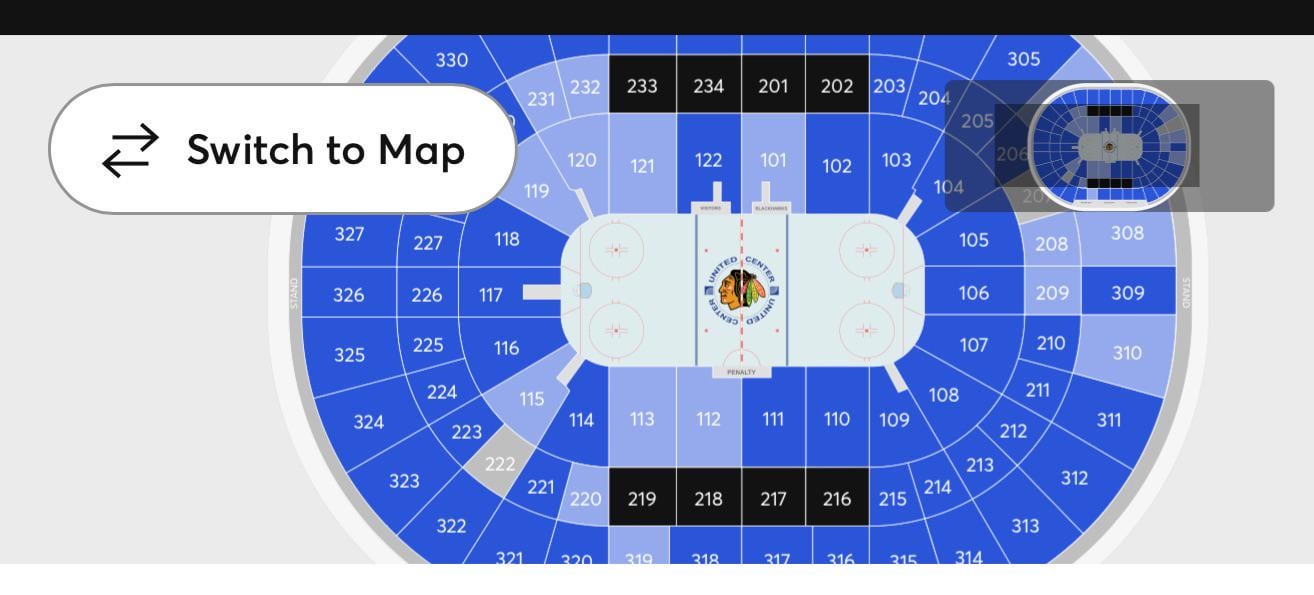 Which side should I sit on so I see the hawks on offense twice?