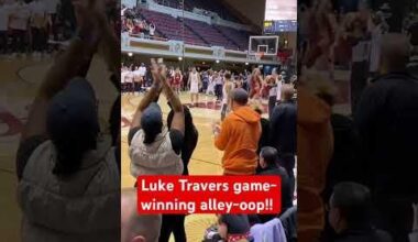 Luke Travers game winning alley-oop for the Charge.