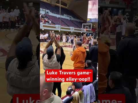 Luke Travers game winning alley-oop for the Charge.