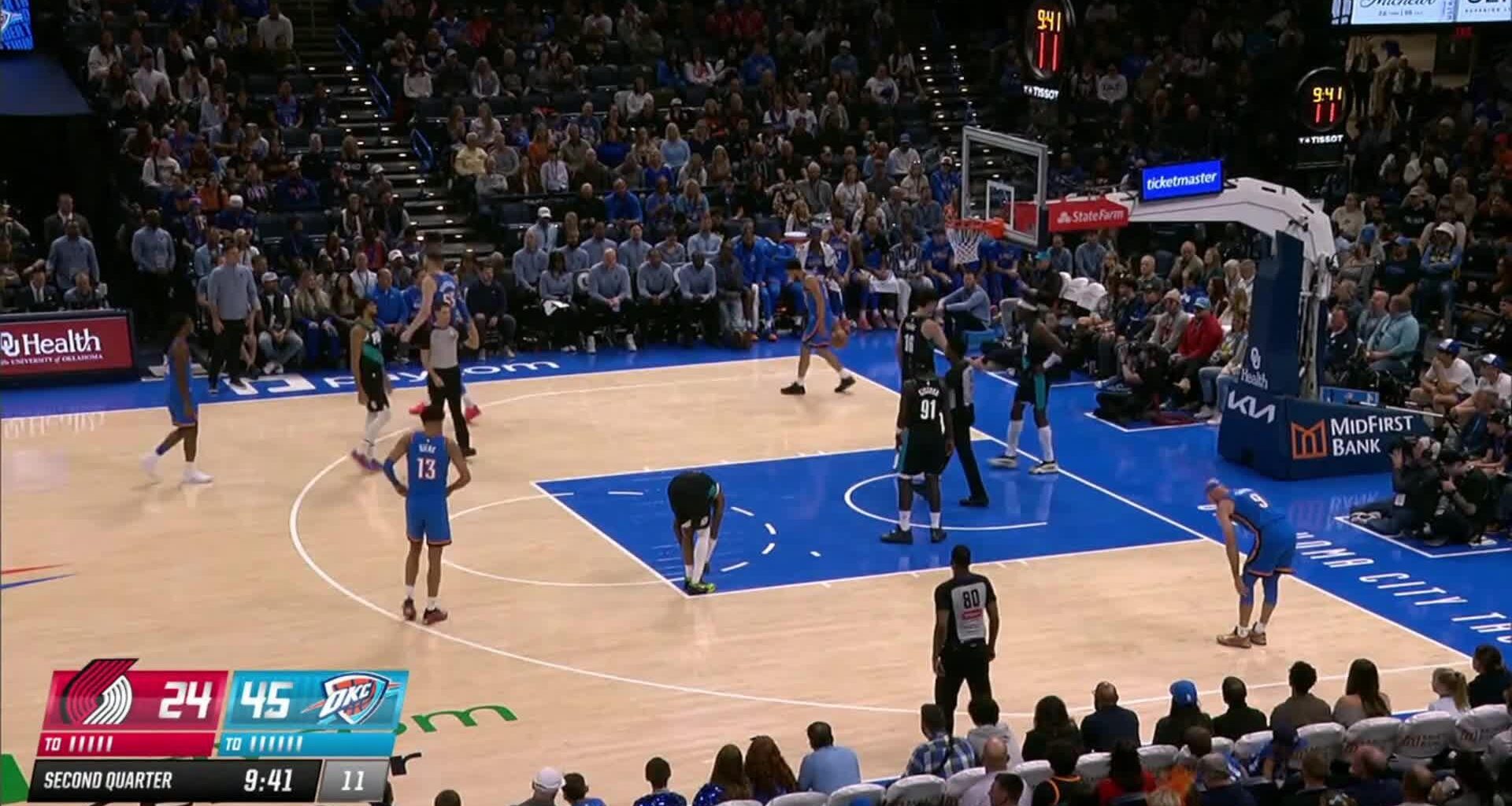 Yang hits his 1st career triple