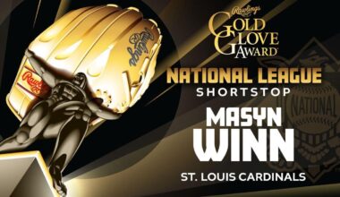 Masyn Winn has won the NL Gold Glove at Shortstop!
