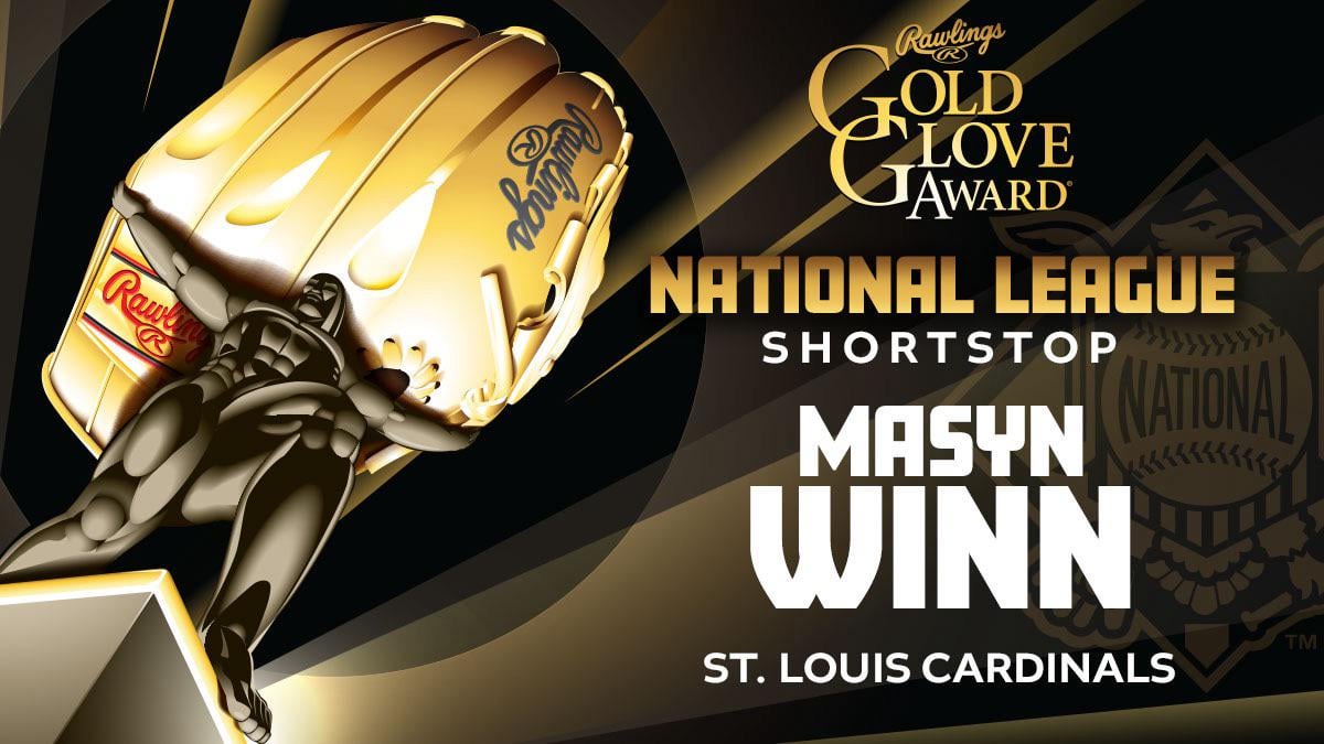 Masyn Winn has won the NL Gold Glove at Shortstop!