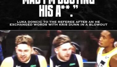 Luka busts Kris Dunn @ss again tonight, gets in scuffle …. in a different uniform this time.