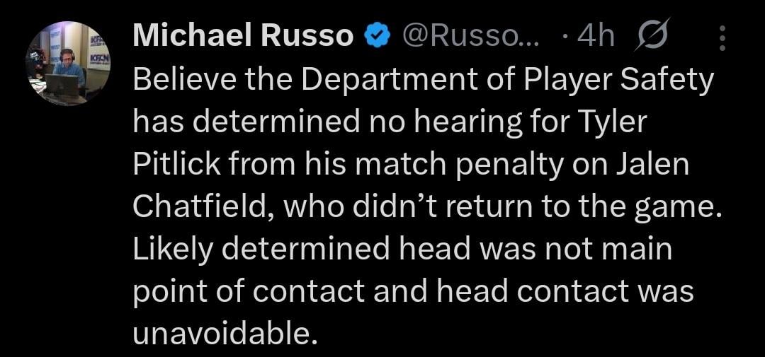 No Hearing For Pitlick