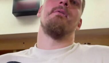 “What are a couple things you're thankful for?" — [Nikola Jokic] “Oh my God”