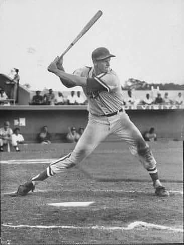 Frank Howard playing Winter Ball in The Dominican Republic, 1959. Taking up the entire batters box.