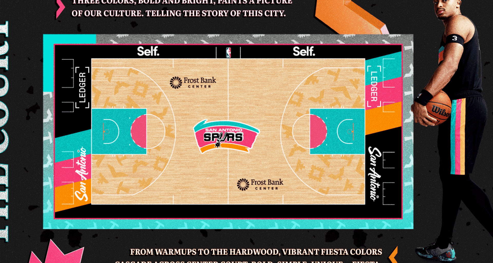 2025-26 City Edition Fiesta court is all its glory