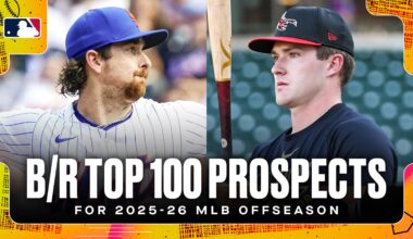(Bryce #11 and Josuar #86) Updated Top 100 MLB Prospect Rankings for 2025-26 Offseason