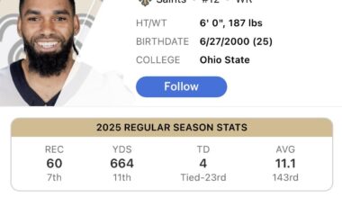 Glad we didn’t trade Olave