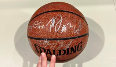 Possible Hornets (Bobcats)  signed ball