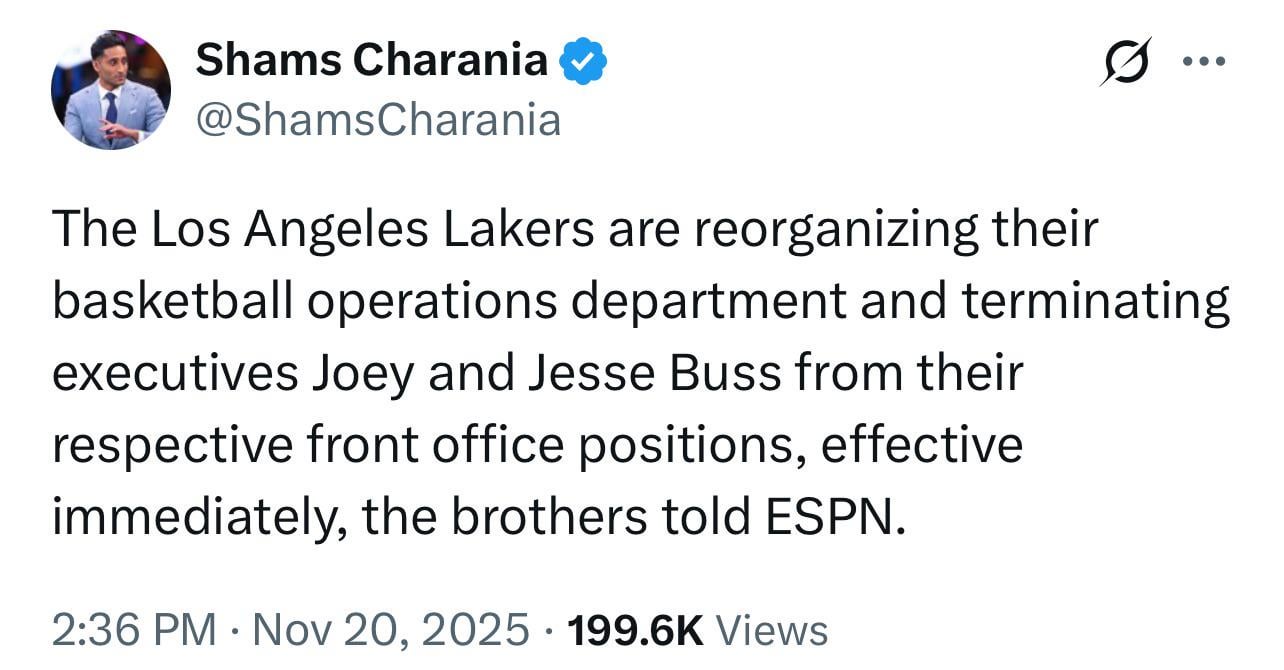 Wait, are you telling me teams are allowed to fire incompetent nepo babies who work in the front office who suck at their jobs? SOMEBODY TELL THE GIANTS ABOUT THIS AMAZING BREAKTHROUGH