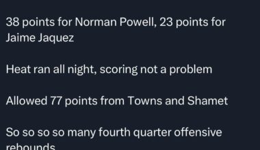 Scoring is not the problem