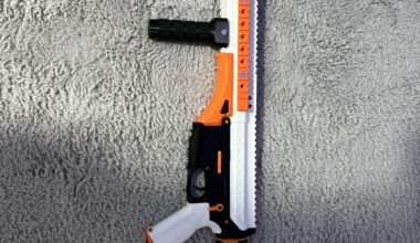 Made a Bengals Airsoft AR