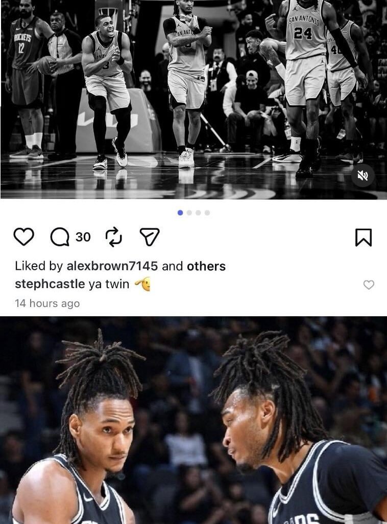 The Pineapple Express Brotherhood is Spurs lore accurate 🍍🤝🍍