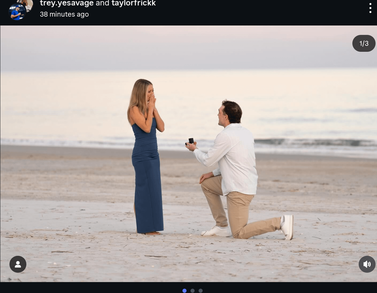 Our boy Trey got engaged!