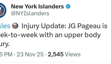 Pageau week-to-week (UBI)