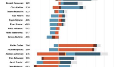 Ducks HockeyStatCard against Vegas