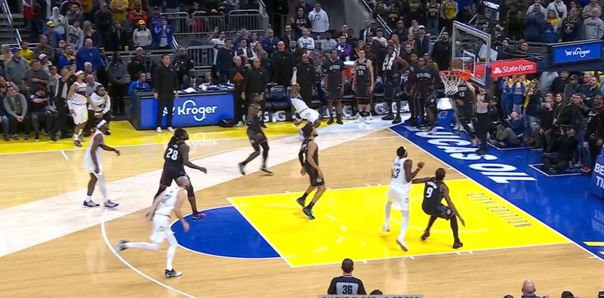 Mathurin’s shot didn’t fall but I enjoyed the latest creative Carlisle play call that gave the Pacers a chance to tie down 3, so I dove into all the details of its design