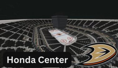 Made Honda Center in Minecraft!