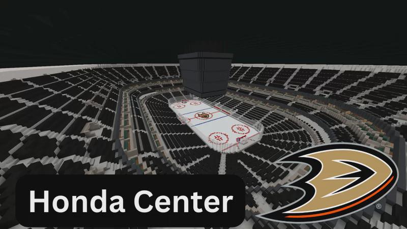 Made Honda Center in Minecraft!