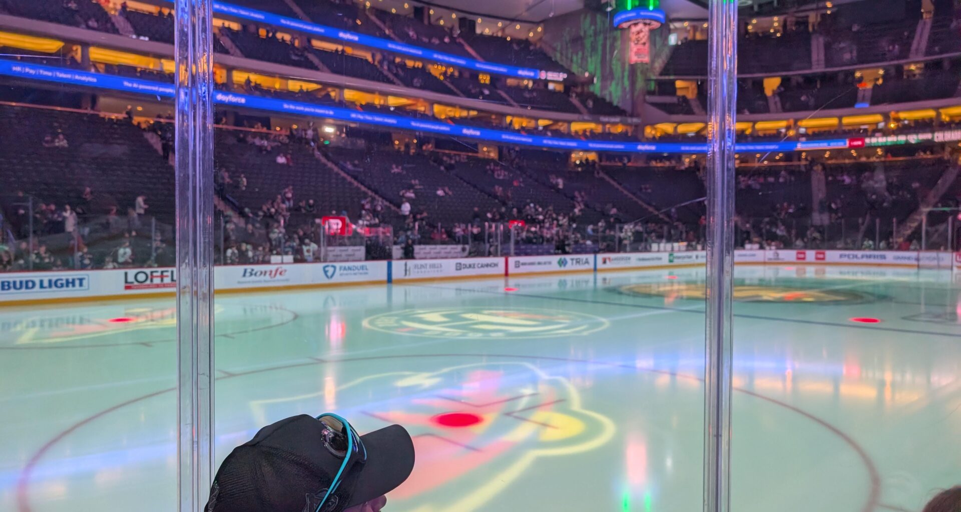 Checking In Behind Enemy Lines