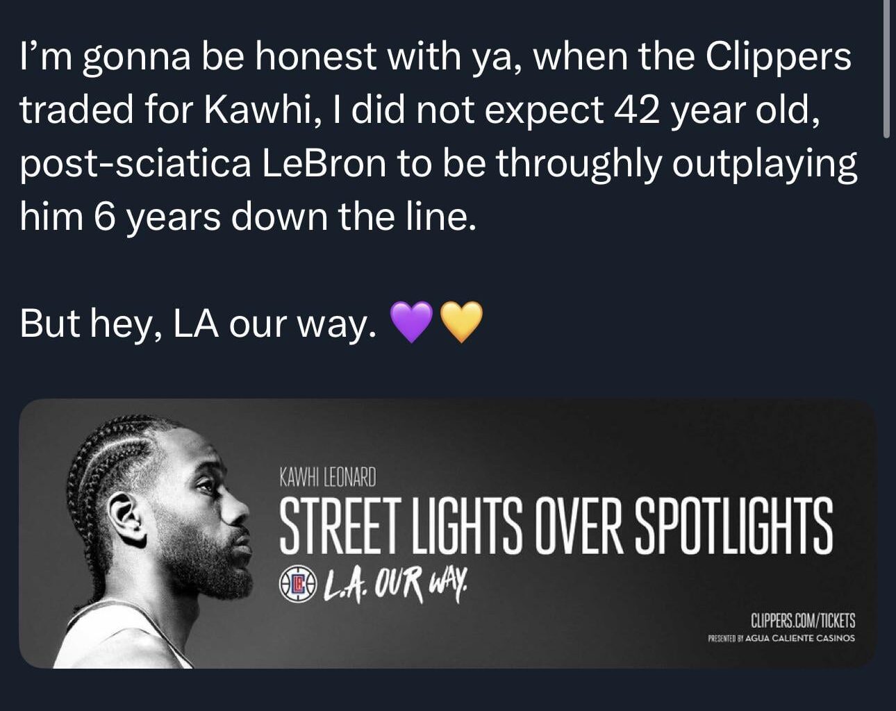 Never forget the Clippers failed campaign to try to make themselves the good guys of LA