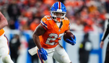 Broncos RB J.K. Dobbins believed to have significant foot injury, could be placed on injured reserve