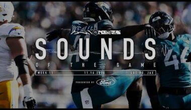 Sounds of the Game: Jaguars Steamroll Chargers in the 'Bank | Jacksonville Jaguars