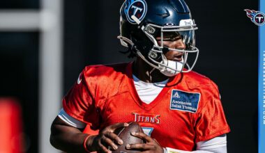 Titans QB Cam Ward Reenergized, And Ready To Roll After The Bye Week