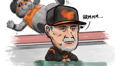 [fan art] Drawing Bruce Bochy's head bigger every week until February: Week 2