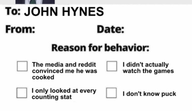 As a certified Hynes hater, I have to admit, this humble pie is necessary