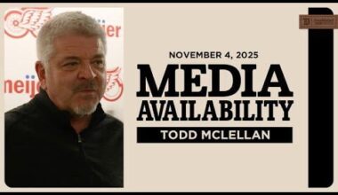 Todd McLellan Morning Skate Media | Nov. 3, 2025