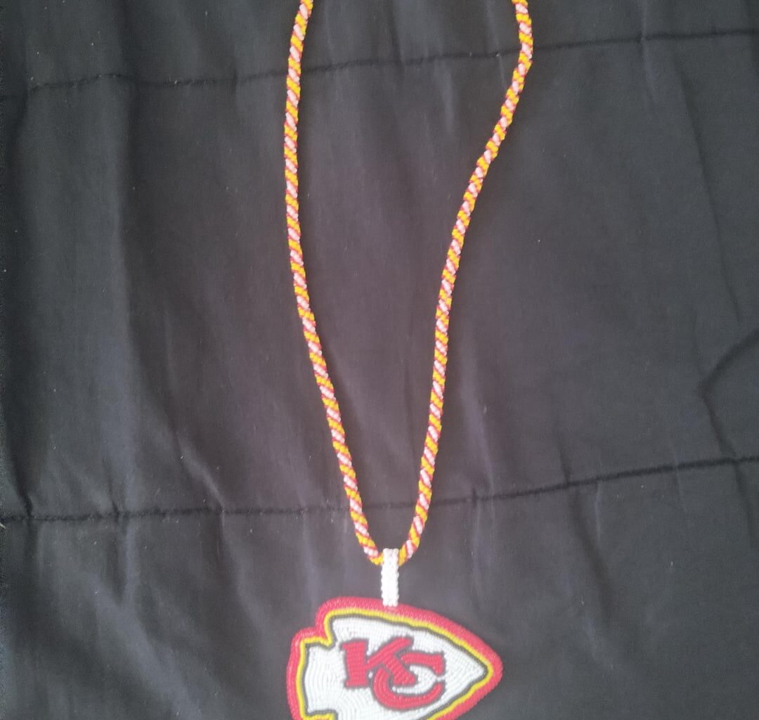 Hand Beaded Chiefs Necklace