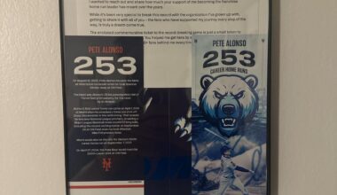 Pete Alonso Commemorative Ticket