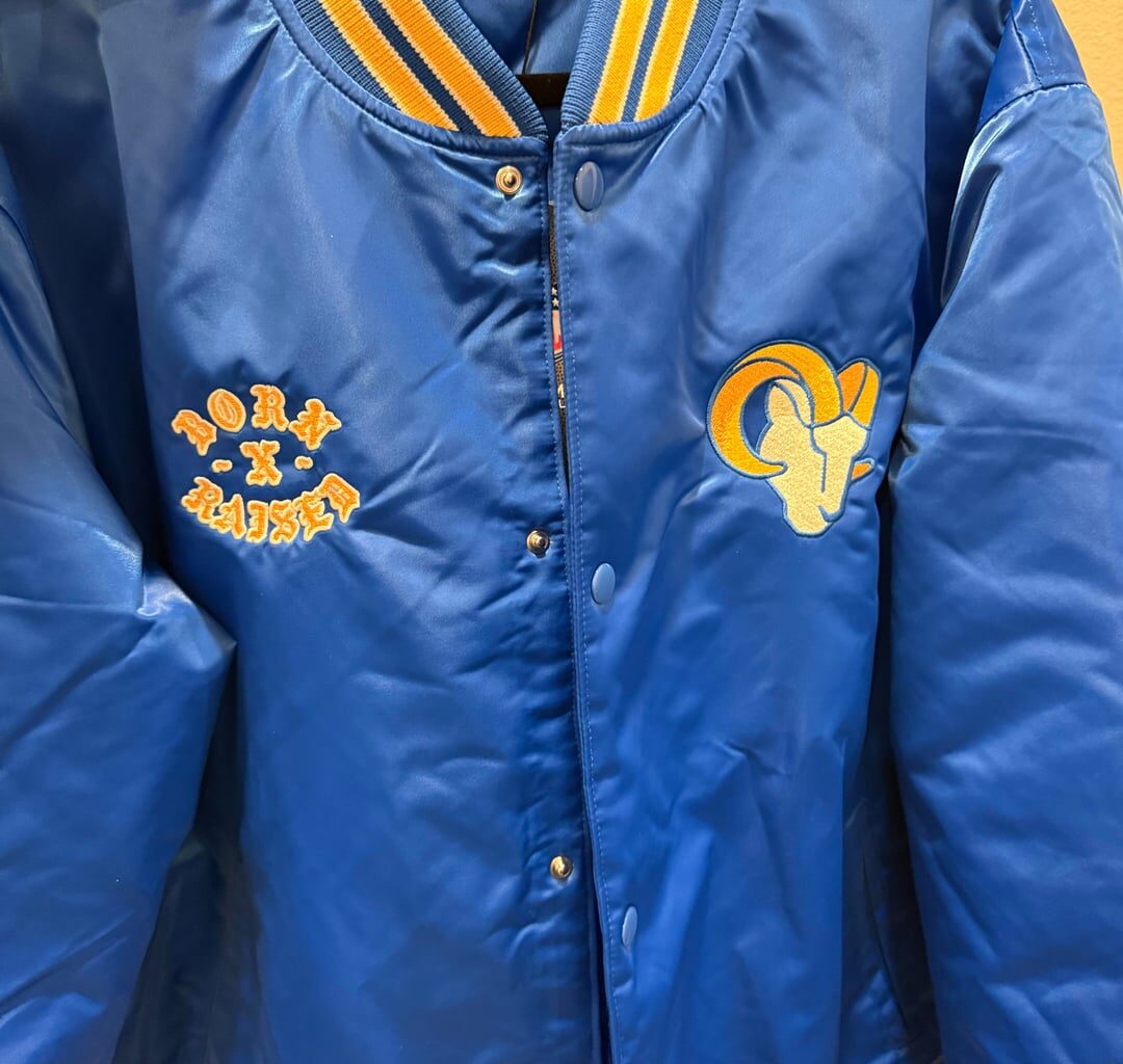 It’s here!! Just in time to celebrate number one seed.  Born and Raised, Rams house!!!!