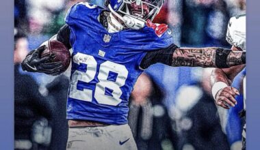 Brian Burns via his Instagram story 📸 There’s few players currently on this Giants roster that deserve an extension, Cor’dale Flott is one of them.