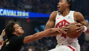 Jamison Battle scores 20 points and hits key pair of 3s as Raptors beat Cavs 112-101