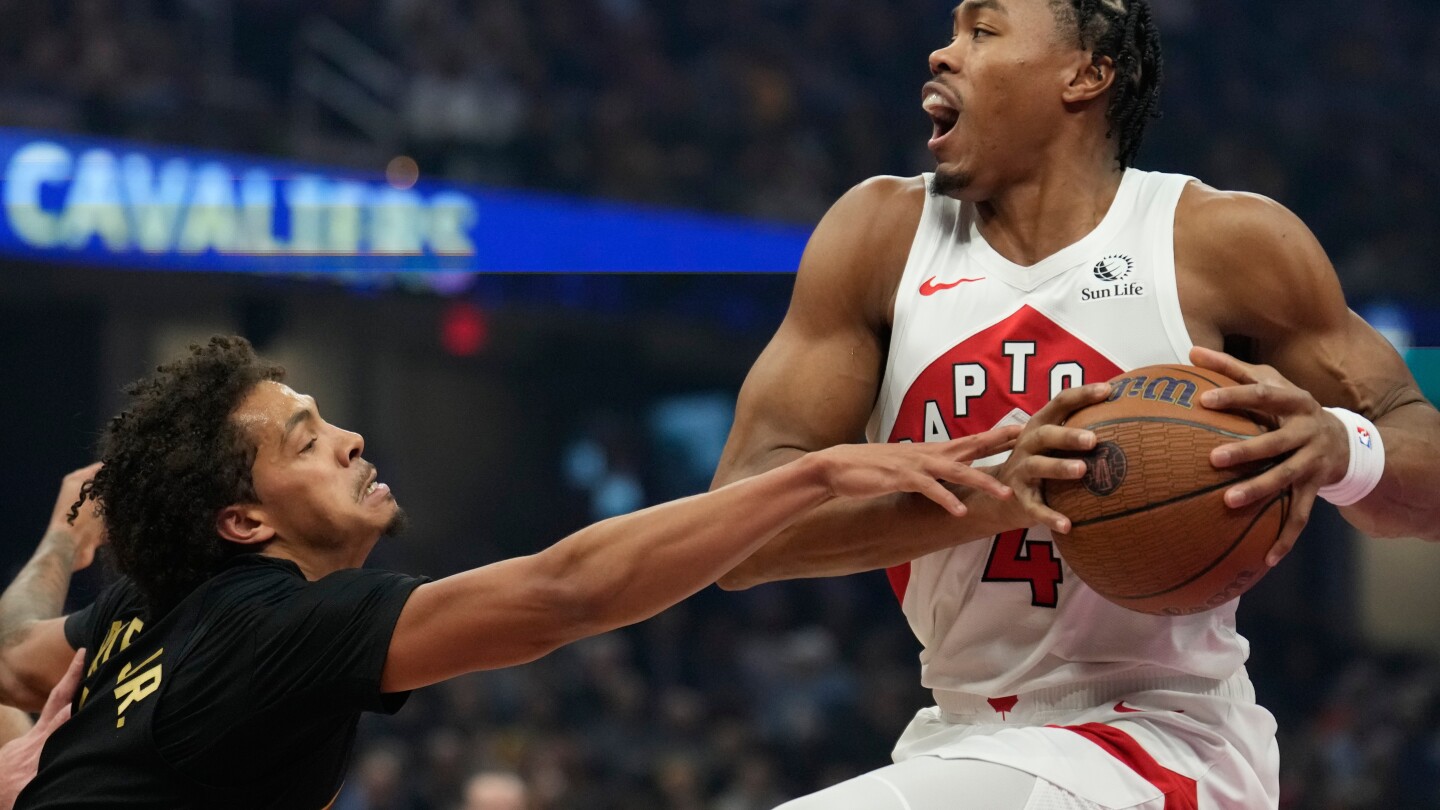 Jamison Battle scores 20 points and hits key pair of 3s as Raptors beat Cavs 112-101