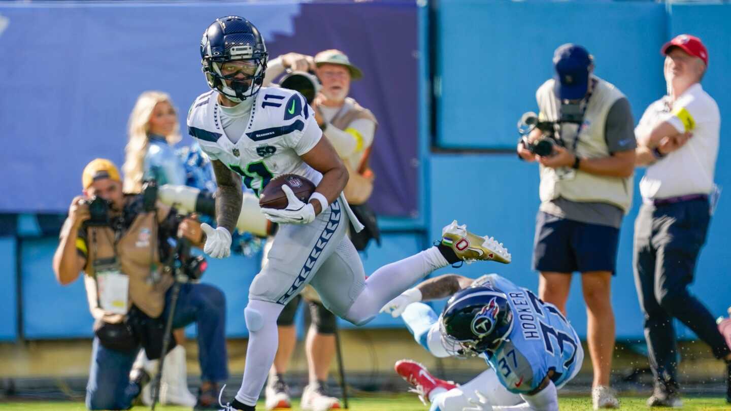 Jaxon Smith-Njigba on Seahawks receiving yards record: I see it as a team award