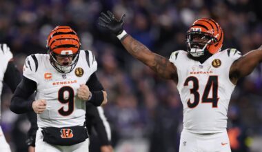 Bengals beat Ravens in Joe Burrow's return, 32-14