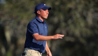 Doug Ghim narrowly misses 59, co-leads at RSM in bid to keep PGA Tour card