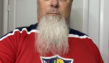 Repping the boys old school style.