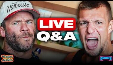AMA with Gronk and Edelman today at 5pm EST