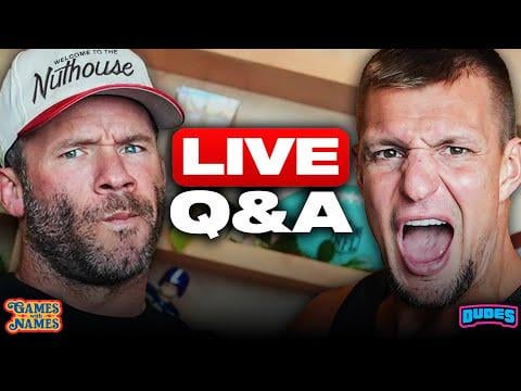 AMA with Gronk and Edelman today at 5pm EST