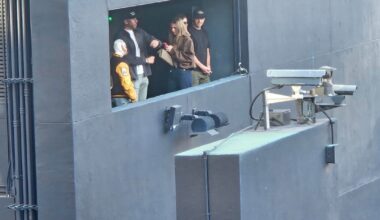 Musgrove and Rey Mysterio chillin at Survivor Series